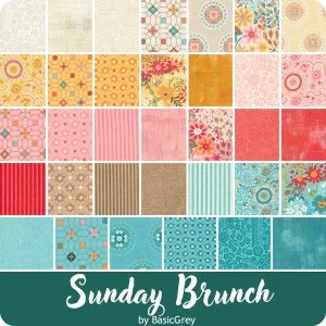 Sunday Brunch fabric collection by BasicGrey